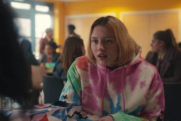 Imagem da personagem Darcy Olsson, da série Heartstopper