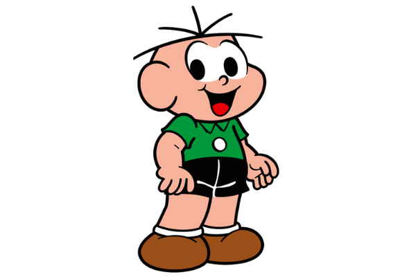 Cebolinha, da Turma da Mônica.