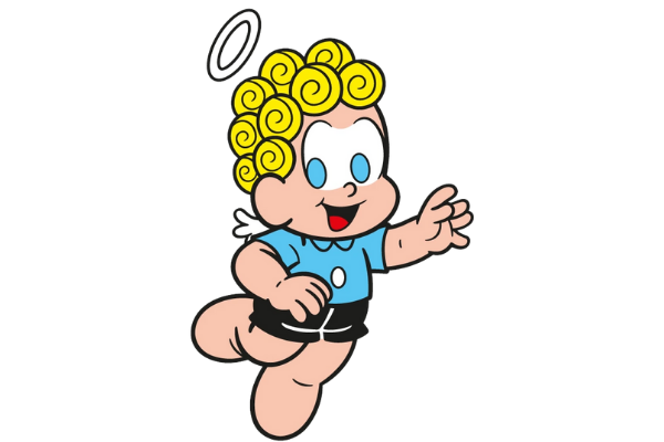 Anjinho, da Turma da Mônica.