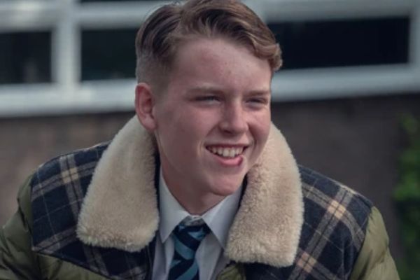 Imagem do personagem Harry Greene, da série Heartstopper