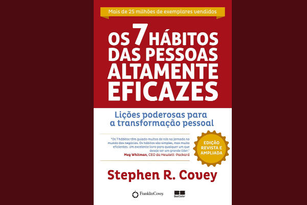 Capa do livro Os 7 hábitos das pessoas altamente eficazes