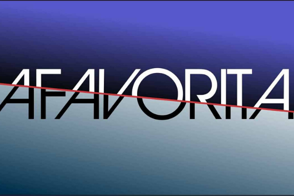 Logotipo da novela A Favorita