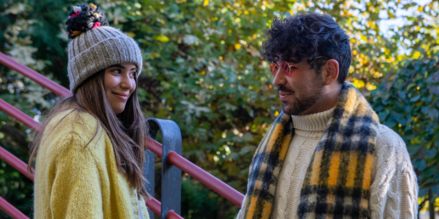 Dois amigos conversando