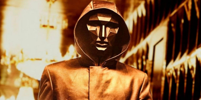 Imagem do personagem Hwang In-ho durante a série Round 6