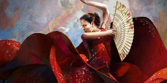 Ilustração da pombagira cigana