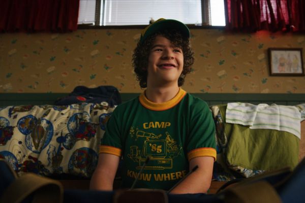 Personagem Dustin Henderson, da série Stranger Things