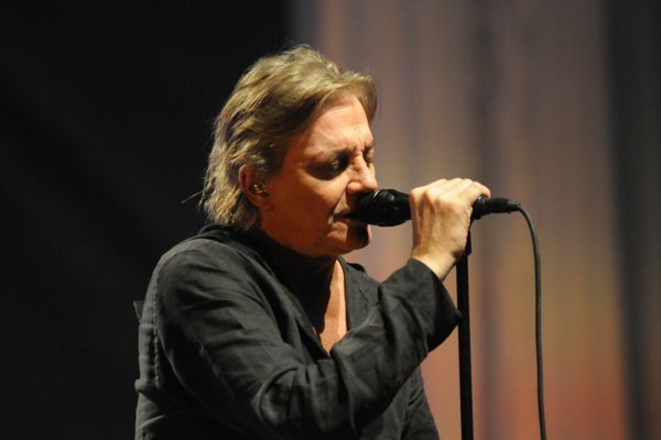 Cantor Fábio Júnior em show