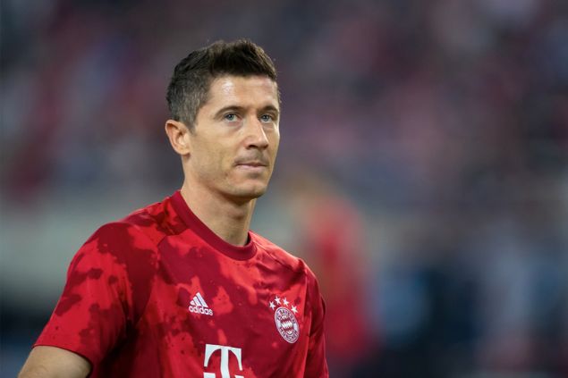 Imagem do jogador Robert Lewandowski