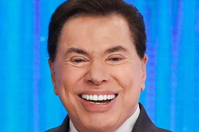 Foto de Silvio Santos sorrindo