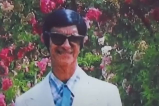 Imagem do retrato de Chico Xavier