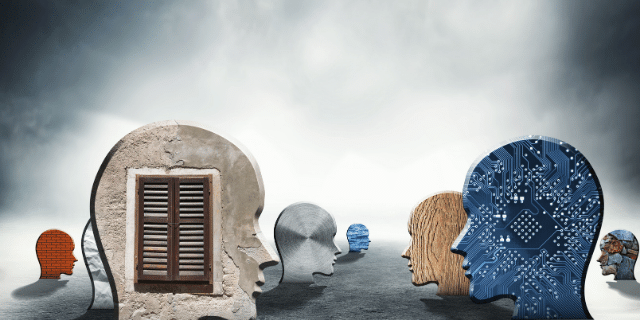 Imagem de uma representação da consciência. 