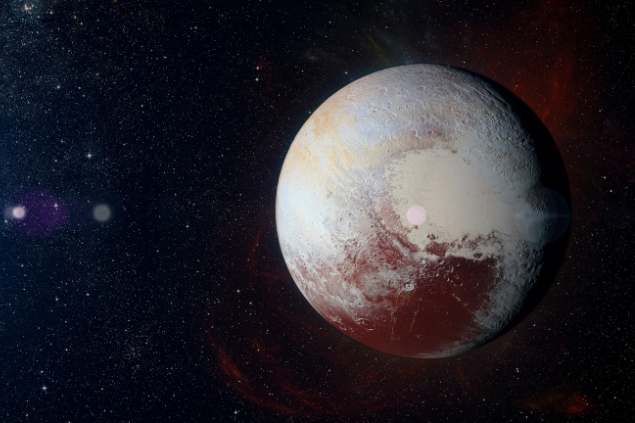 Plutão visto do céu