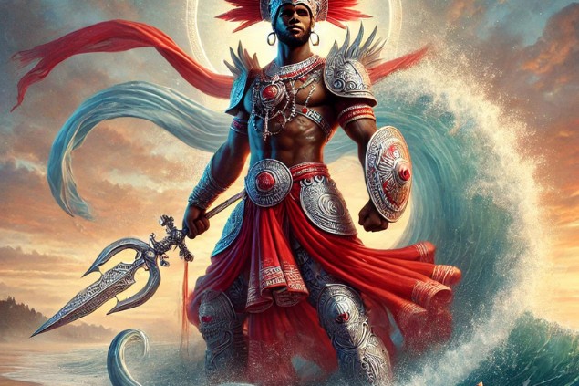 Imagem do Ogum Beira Mar