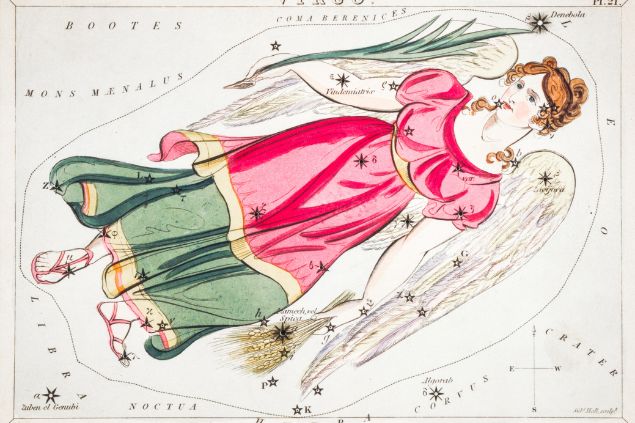 Imagem de uma mulher representando o signo de virgem.