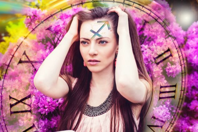 Imagem de uma mulher do signo de sagitário