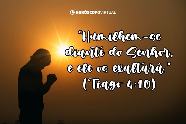 Imagem do versículo bíblico para leão - Tiago 4:10