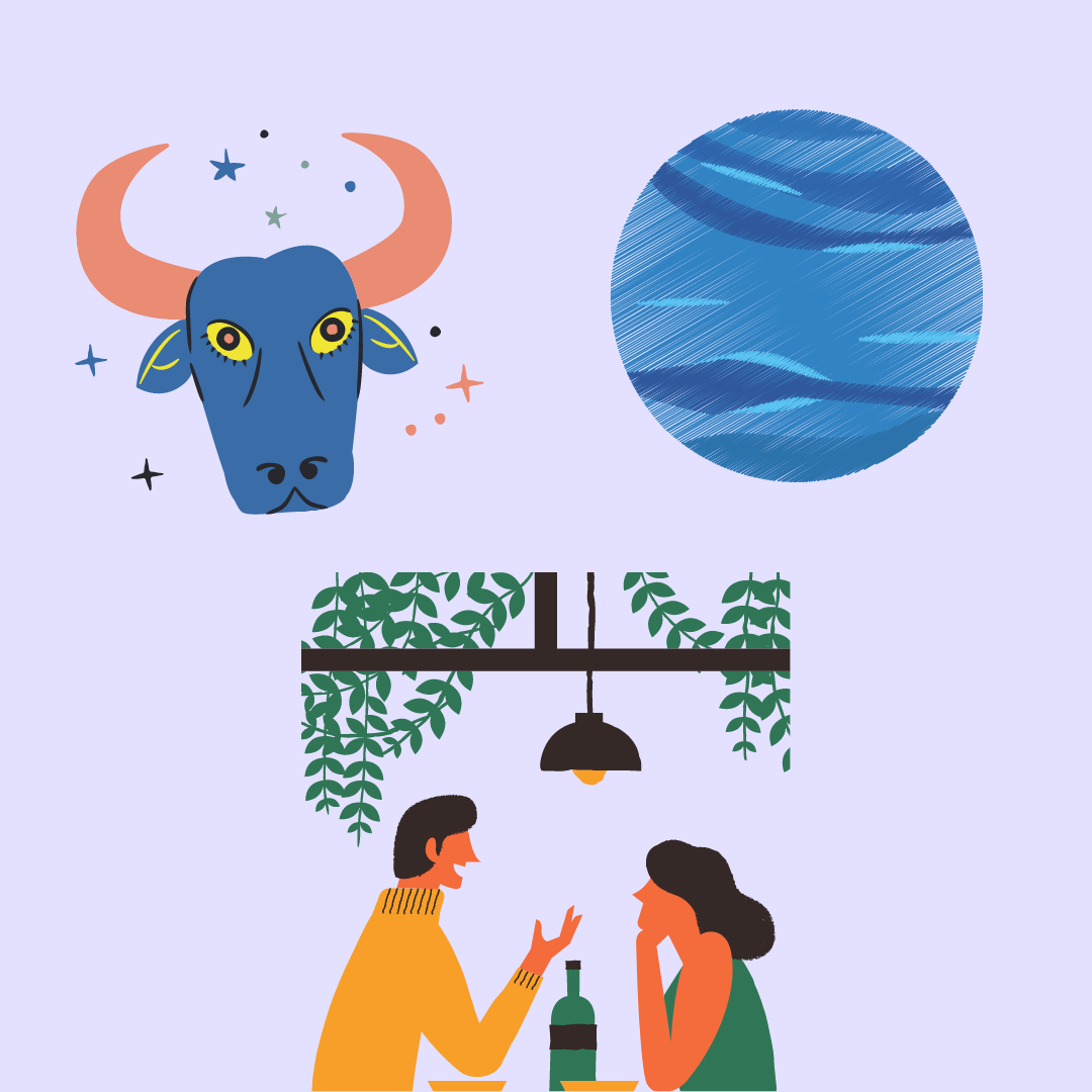 Netuno em touro no amor