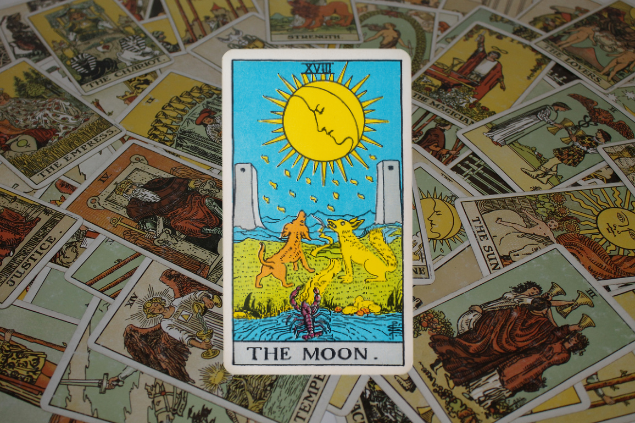 Carta de tarot A Lua