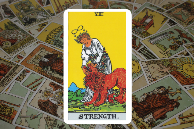 Carta A Força em posição normal