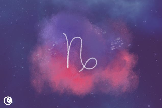 Símbolo do signo Capricórnio.