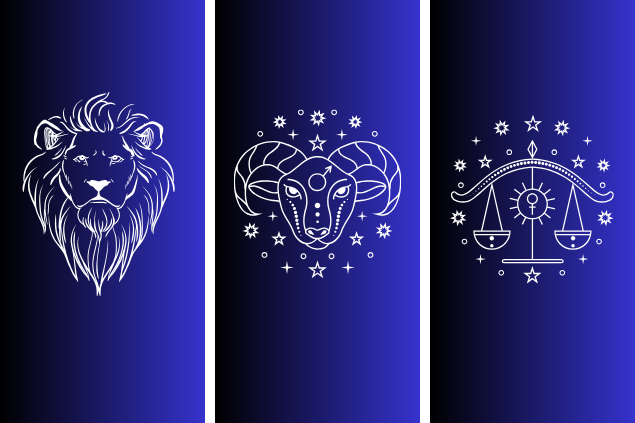 DAPA Images / warmjuly no Canva Pro Leão, Áries e Libra