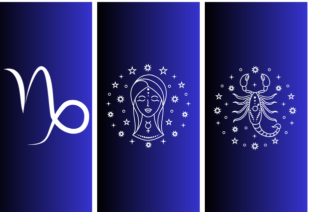 Artulina de Artulina / warmjuly no Canva Pro Capricórnio, Virgem e Escorpião