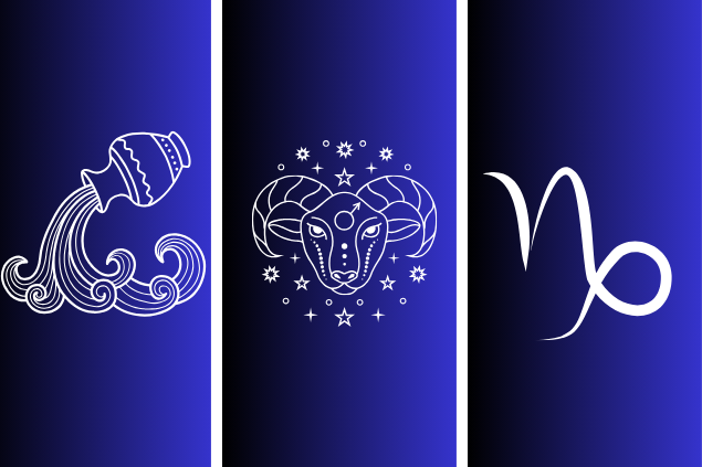 ??????????? ???????????? Olha_LV / Artulina de Artulina no Canva Pro Aquário, Áries e Capricórnio