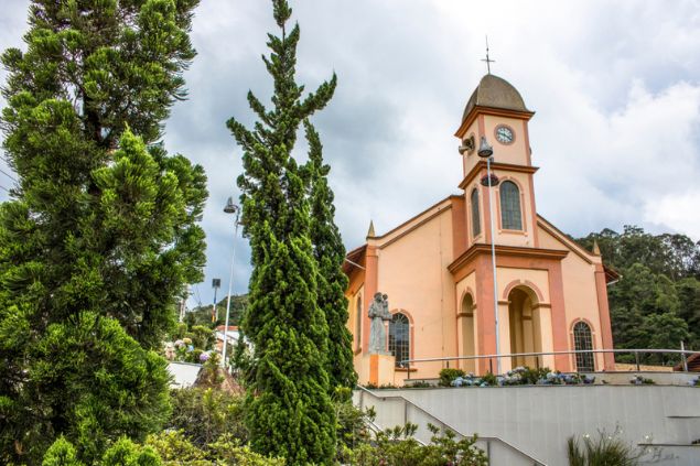 Igreja em São Antônio do Pinhal, em São Paulo
