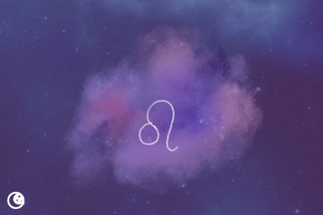 designstlg/ geralt de pixabay/ Canva Imagem com o símbolo do signo de Leão