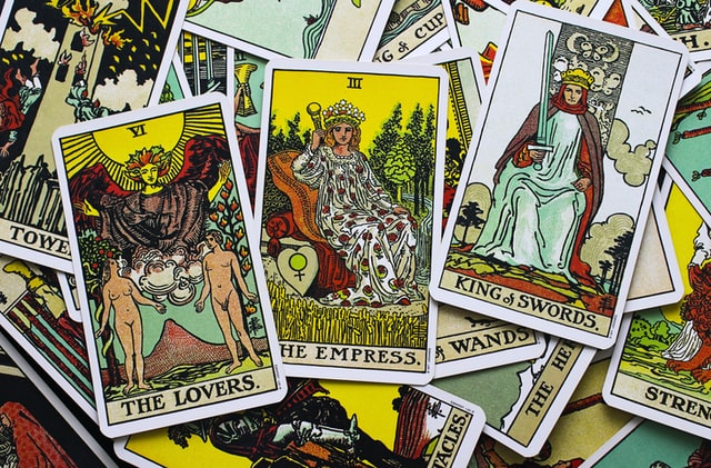 Cartas do Tarot.