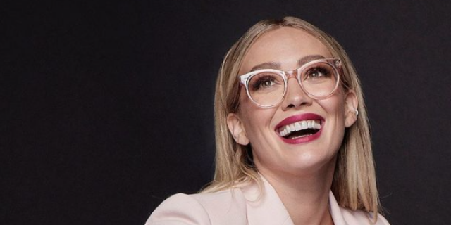 Foto da atriz Hilary Duff publicada no seu perfil do Instagram. 