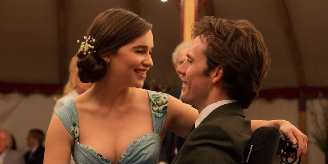 Foto de Sam Claflin e Emilia Clarke em 