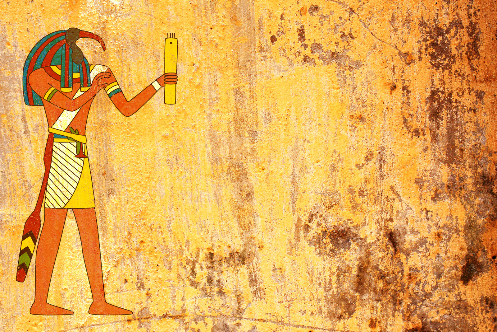 Representação do Deus Toth.