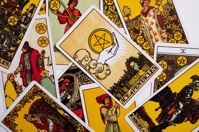 Cartas do Tarot.